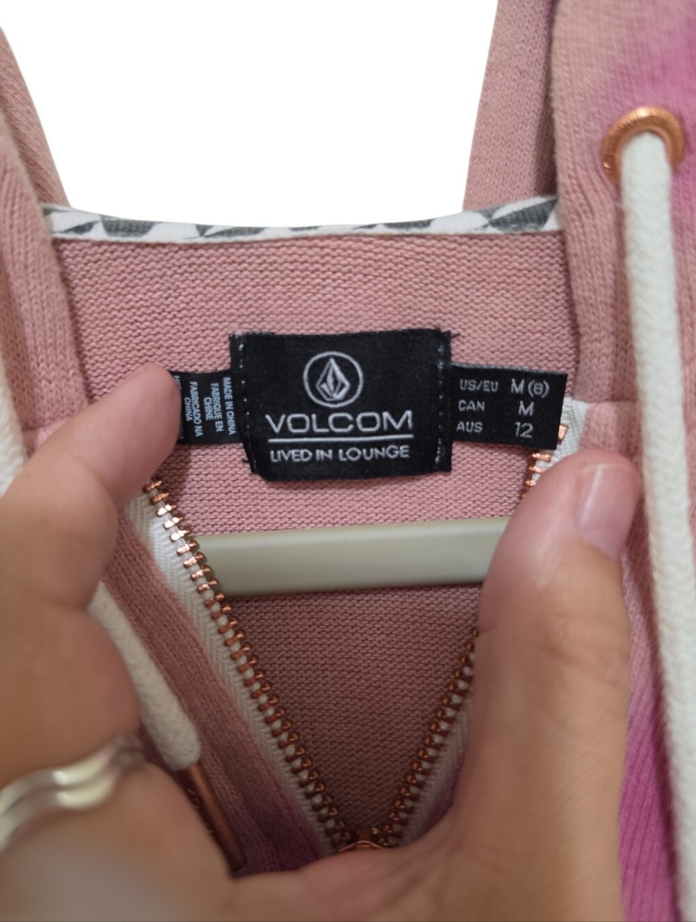 Volcom Tie-dye Full-zip Hoodie - Picture 4 of 5